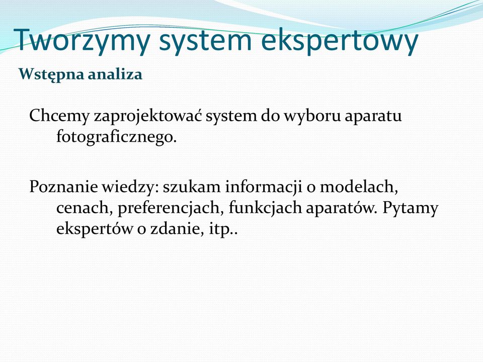 Poznanie wiedzy: szukam informacji o modelach, cenach,