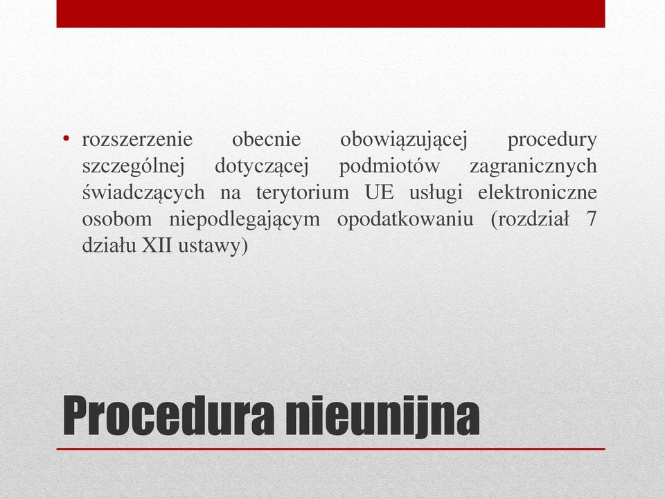 terytorium UE usługi elektroniczne osobom niepodlegającym