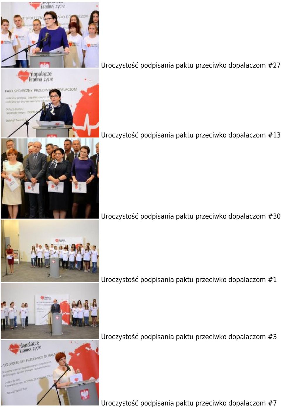 dopalaczom #30 Uroczystość podpisania paktu przeciwko dopalaczom #1 Uroczystość
