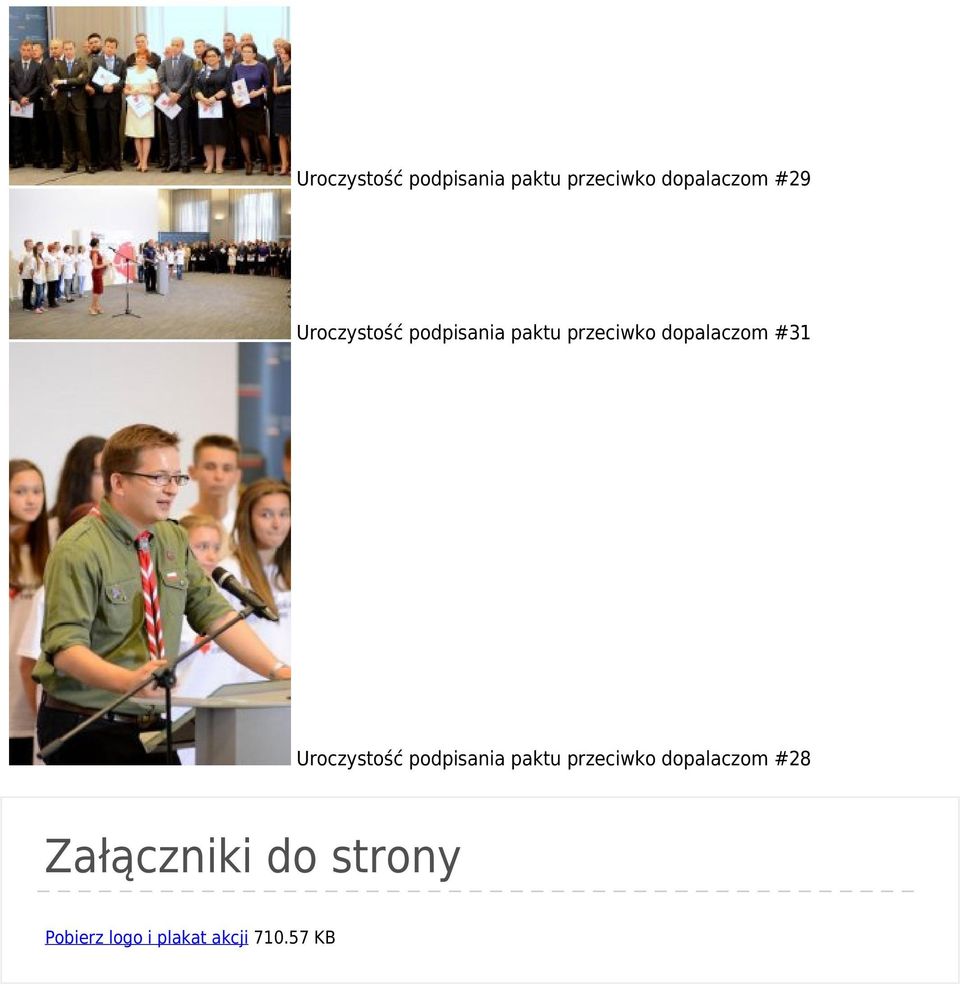 Uroczystość podpisania paktu przeciwko dopalaczom #28