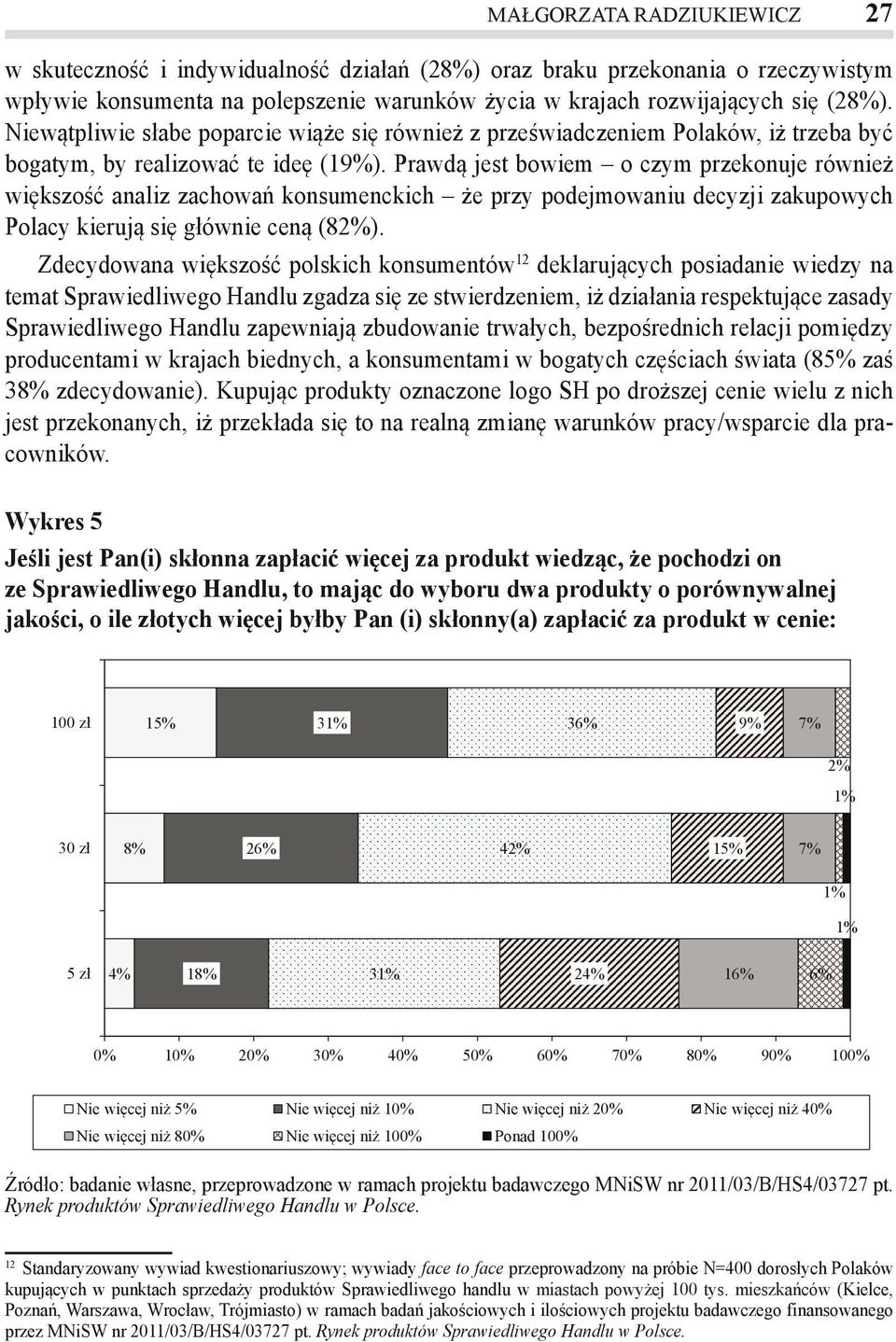 Prawdą jest bowiem o czym przekonuje również większość analiz zachowań konsumenckich że przy podejmowaniu decyzji zakupowych Polacy kierują się głównie ceną (82%).
