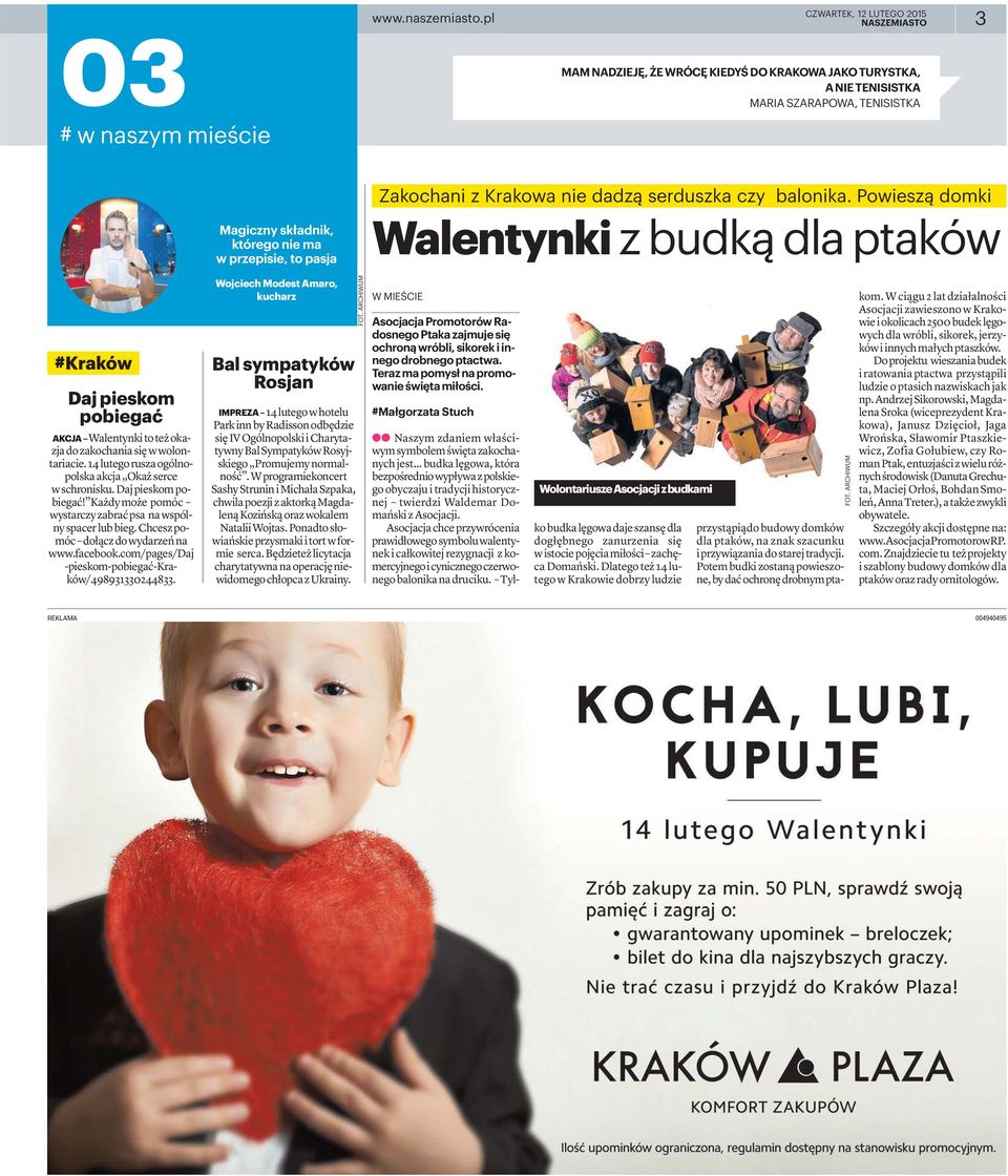 dadzą serduszka czy balonika. Powieszą domki Walentynkizbudkądlaptaków #Kraków Daj pieskom pobiegać AKCJA Walentynki to też okazjadozakochaniasięwwolontariacie.