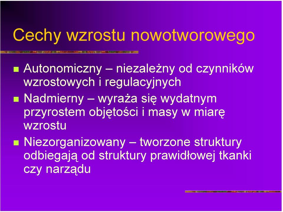 Nadmierny wyraża się wydatnym przyrostem objętości i masy w