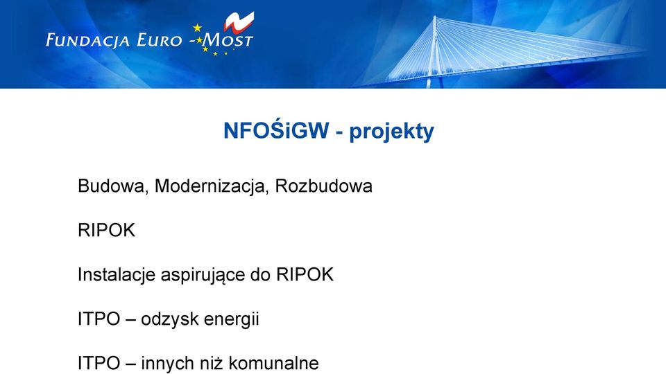 Instalacje aspirujące do RIPOK