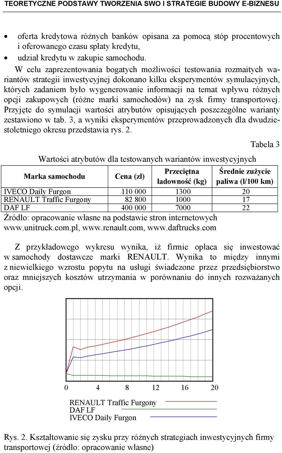 W celu zaprezentowania bogatych moŝliwości testowania rozmaitych wariantów strategii inwestycyjnej dokonano kilku eksperymentów symulacyjnych, których zadaniem było wygenerowanie informacji na temat
