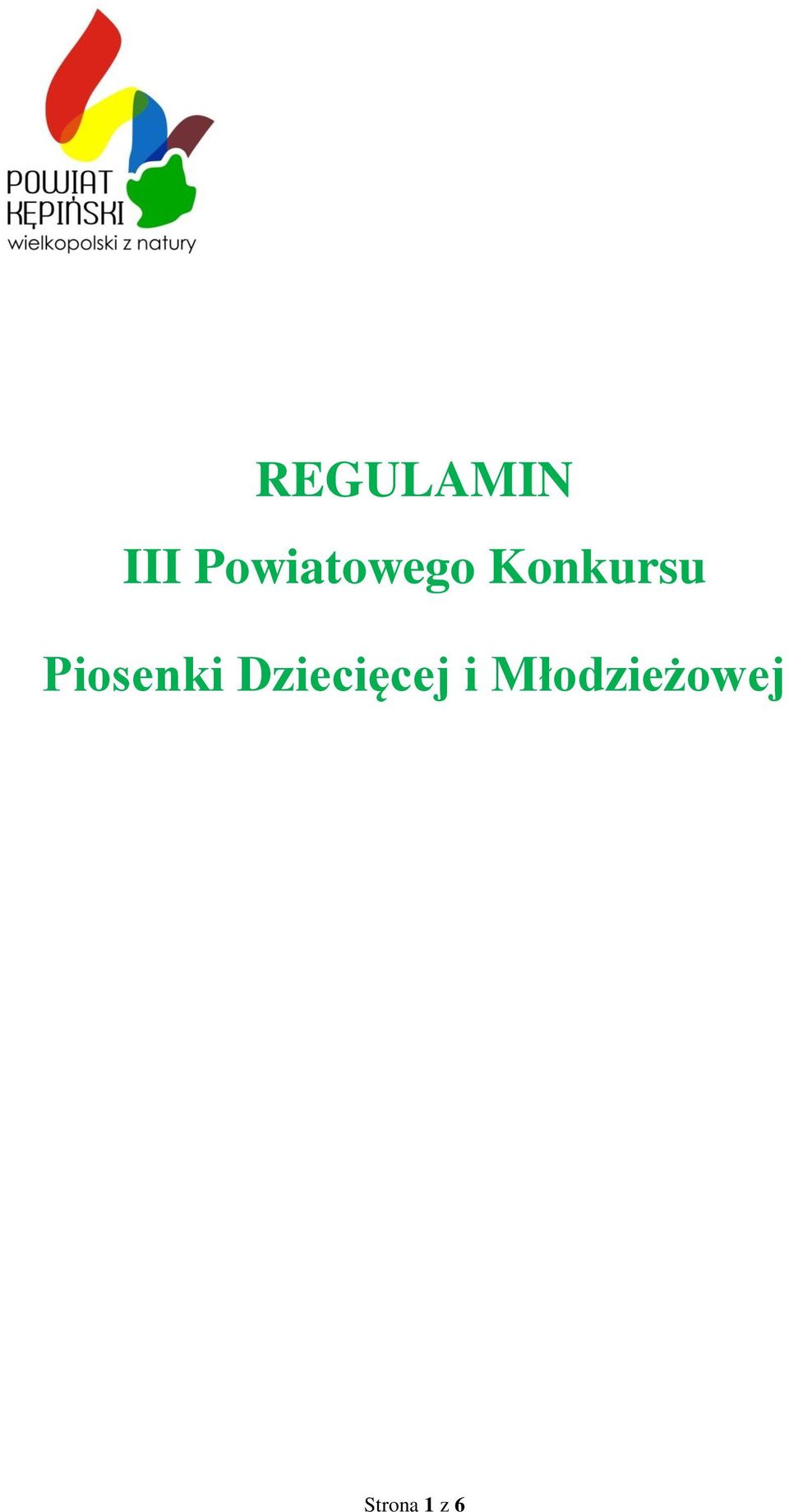 Piosenki Dziecięcej