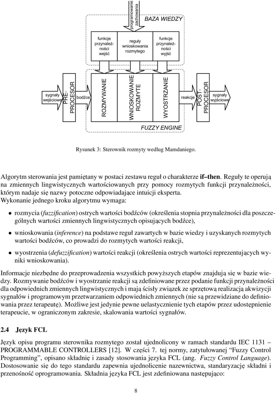 Reguły te operuja na zmiennych lingwistycznych wartościowanych przy pomocy rozmytych funkcji przynależności, którym nadaje sie nazwy potoczne odpowiadajace intuicji eksperta.