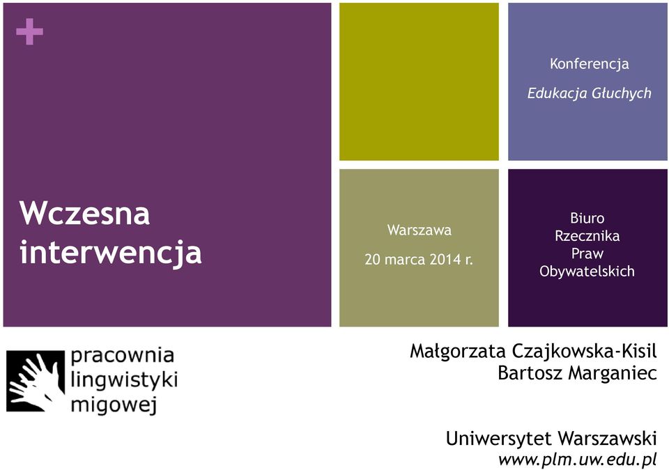Biuro Rzecznika Praw Obywatelskich Małgorzata