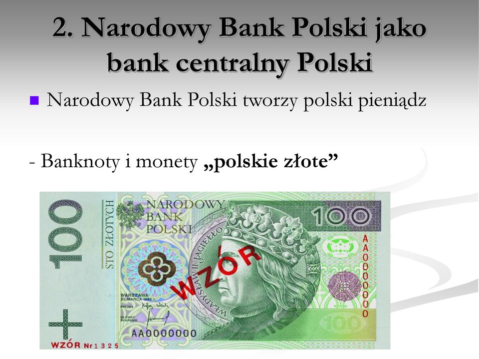 Bank Polski tworzy polski