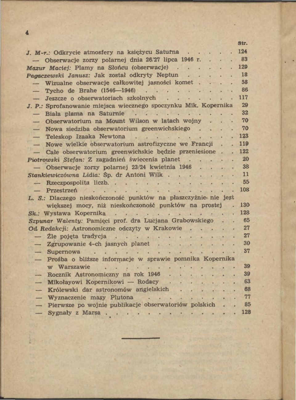 obserwatoriach szkolnych 117 J. P.: Sprofanowanie miejsca wiecznego spoczynku Mik.