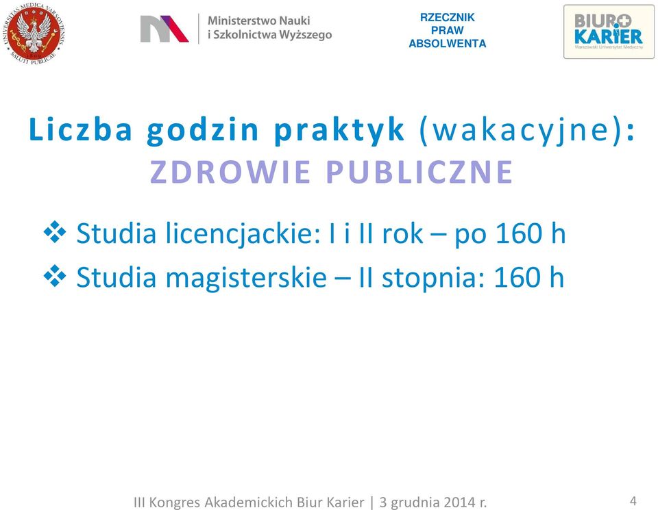 Studia licencjackie: I iii rok