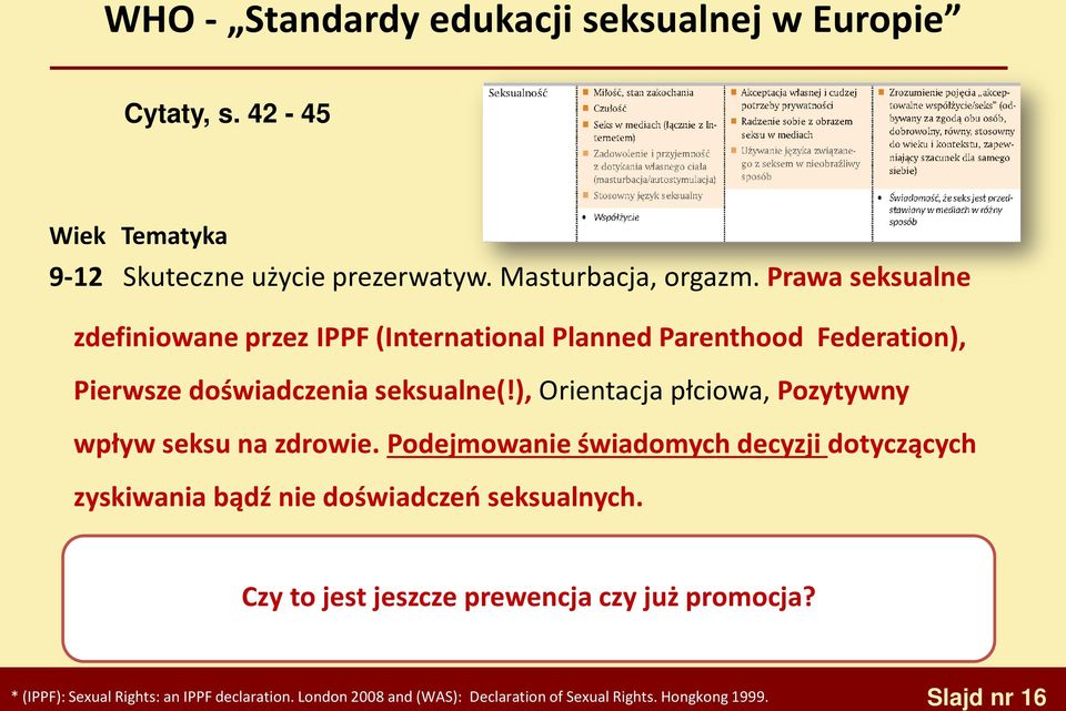 ), Orientacja płciowa, Pozytywny wpływ seksu na zdrowie.