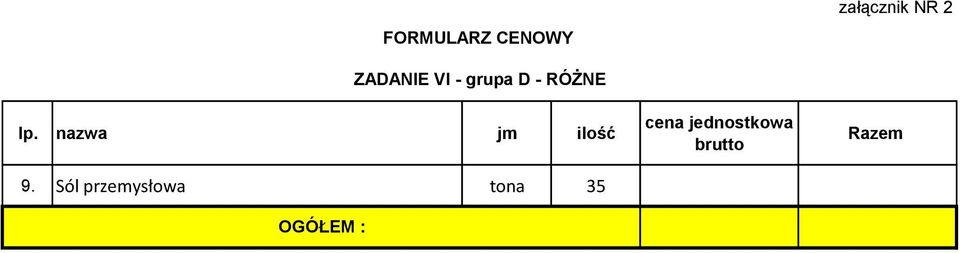 RÓŻNE 9.