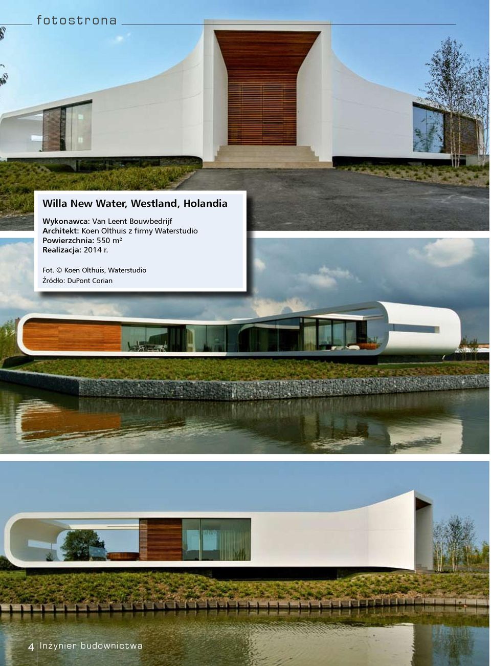Waterstudio Powierzchnia: 550 m² Realizacja: 2014 r. Fot.