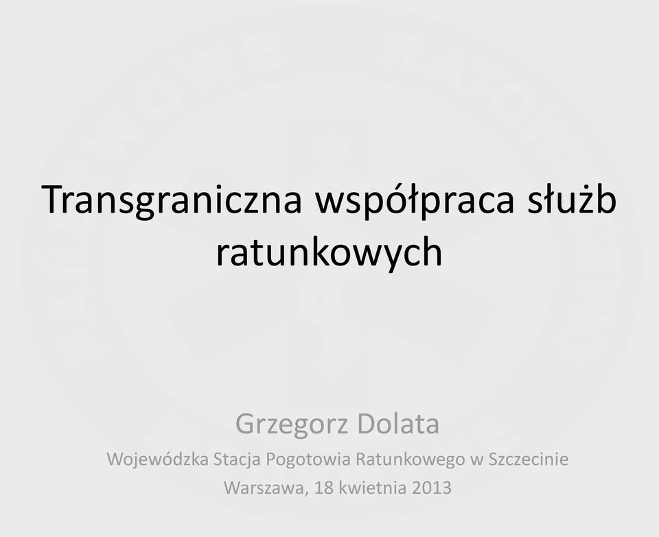 ratunkowych Wojewódzka