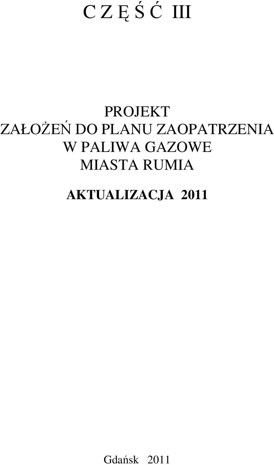 ZAOPATRZENIA W PALIWA