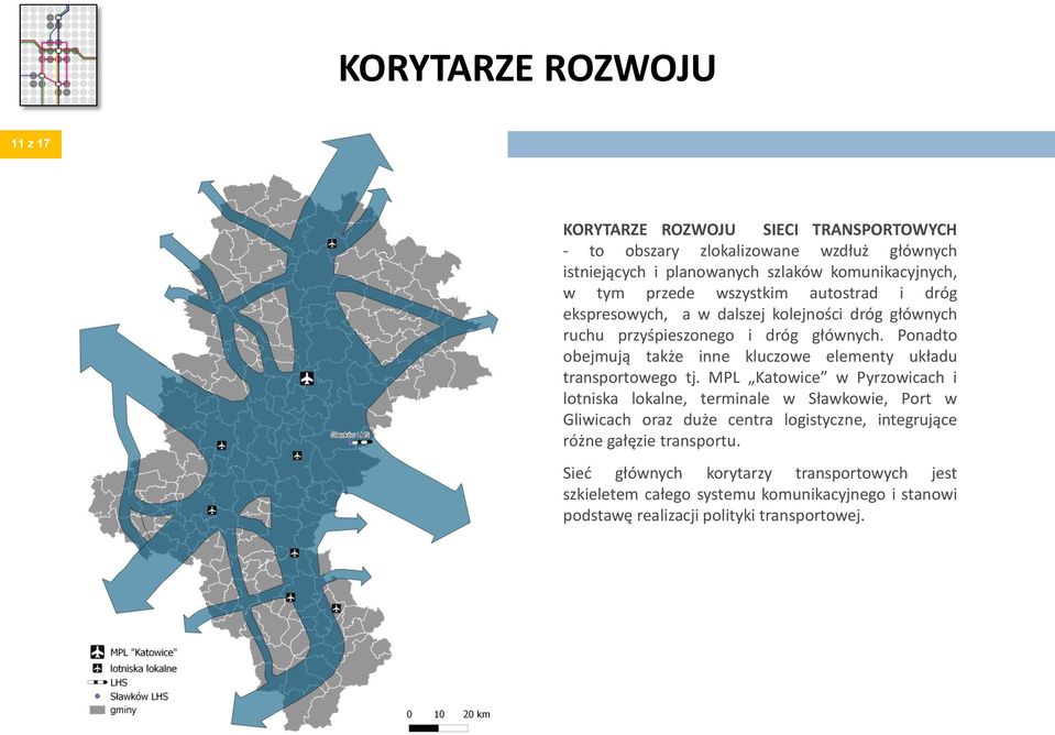 Ponadto obejmują także inne kluczowe elementy układu transportowego tj.