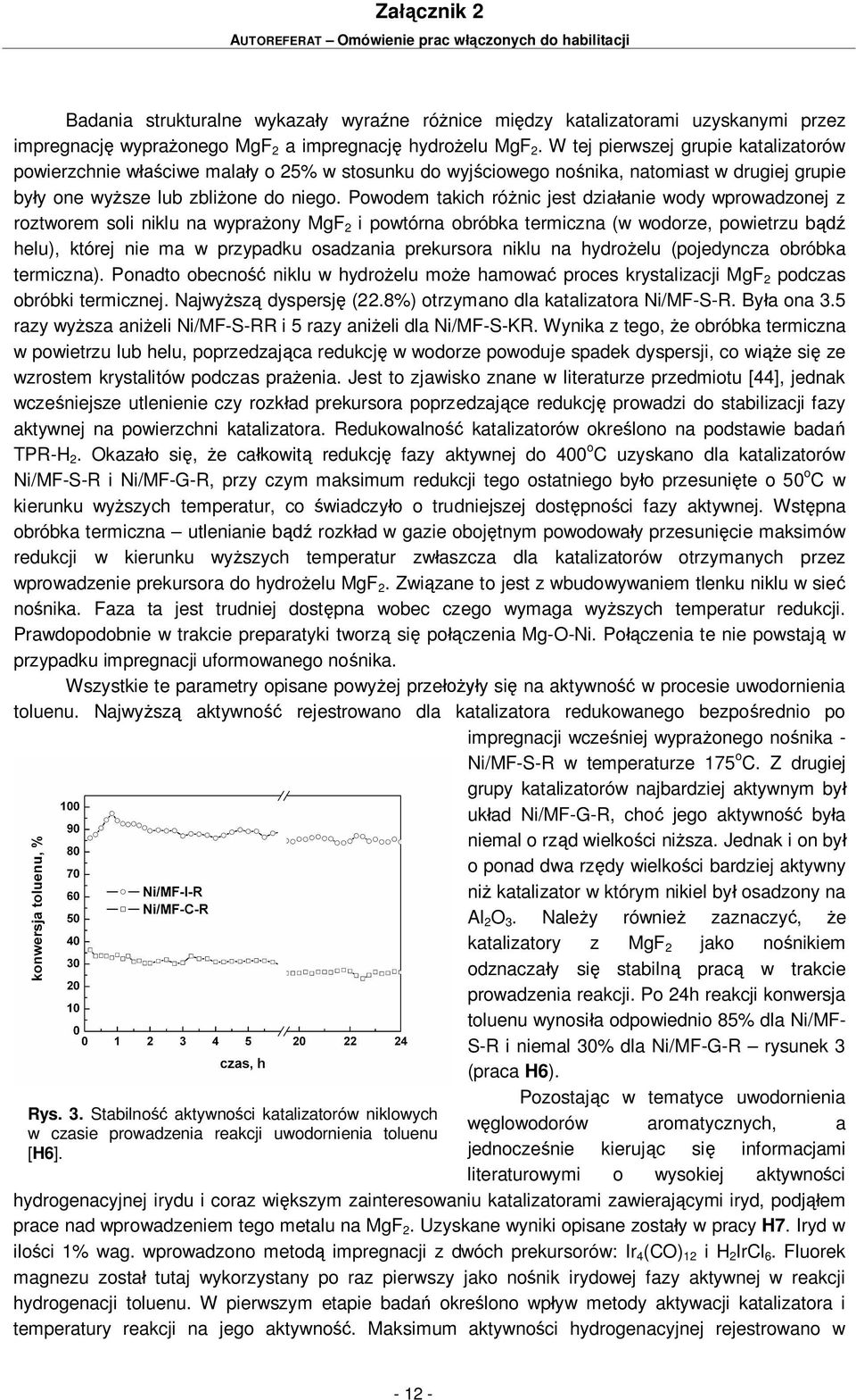 Powodem takich ró nic jest dzia anie wody wprowadzonej z roztworem soli niklu na wypra ony MgF 2 i powtórna obróbka termiczna (w wodorze, powietrzu b helu), której nie ma w przypadku osadzania