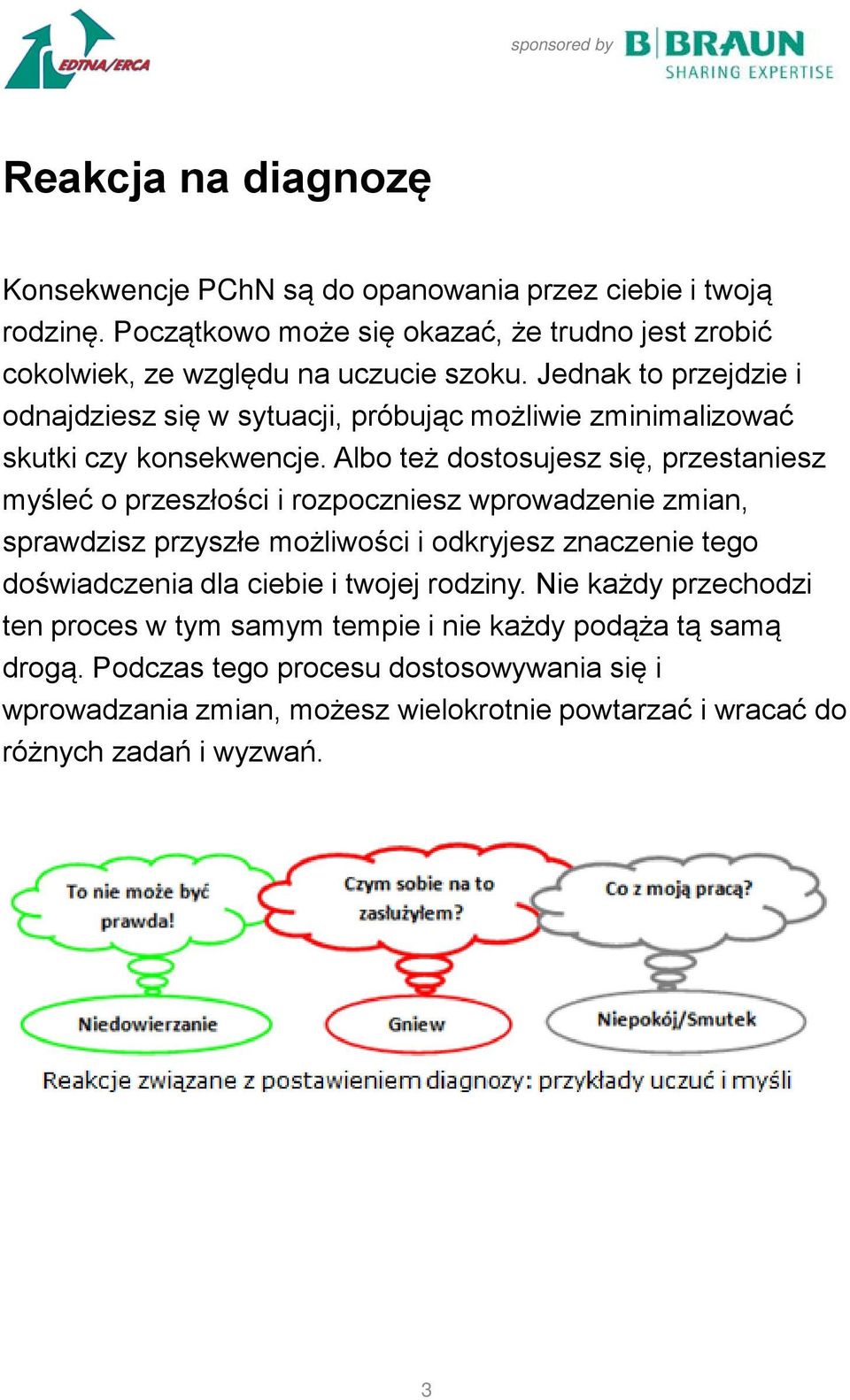 Albo też dostosujesz się, przestaniesz myśleć o przeszłości i rozpoczniesz wprowadzenie zmian, sprawdzisz przyszłe możliwości i odkryjesz znaczenie tego doświadczenia