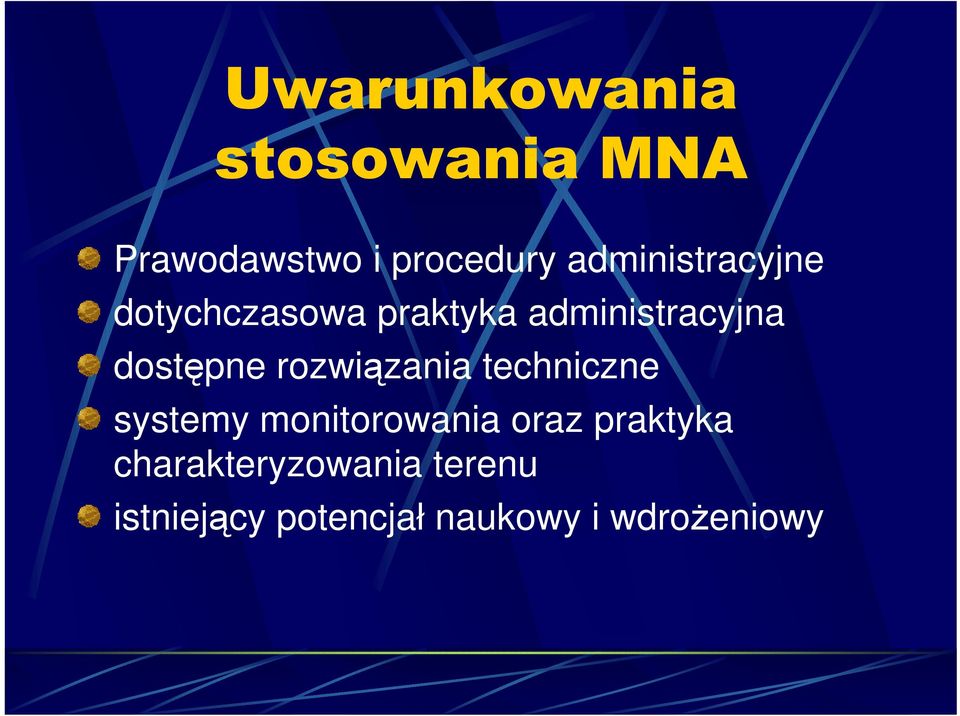 dostępne rozwiązania techniczne systemy monitorowania oraz