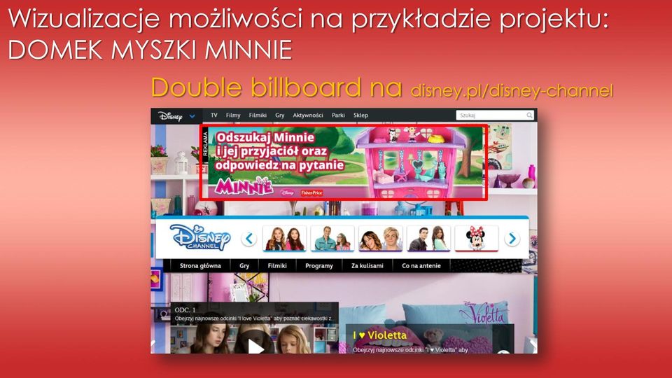 MYSZKI MINNIE Double