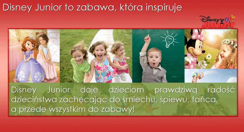 radość dzieciństwa zachęcając do śmiechu,