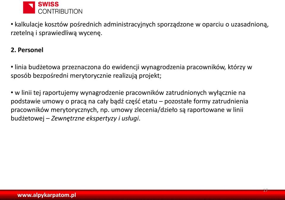 projekt; w linii tej raportujemy wynagrodzenie pracowników zatrudnionych wyłącznie na podstawie umowy o pracą na cały bądź część