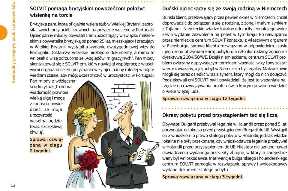 Ojciec panny młodej, obywatel Iranu pozostający w związku małżeńskim z obywatelką brytyjską od ponad 25 lat, mieszkający i pracujący w Wielkiej Brytanii, wystąpił o wydanie dwutygodniowej wizy do