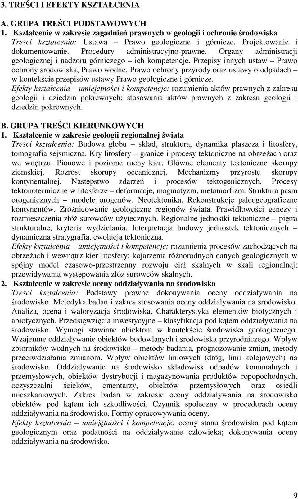 Przepisy innych ustaw Prawo ochrony rodowiska, Prawo wodne, Prawo ochrony przyrody oraz ustawy o odpadach w kontekcie przepisów ustawy Prawo geologiczne i górnicze.