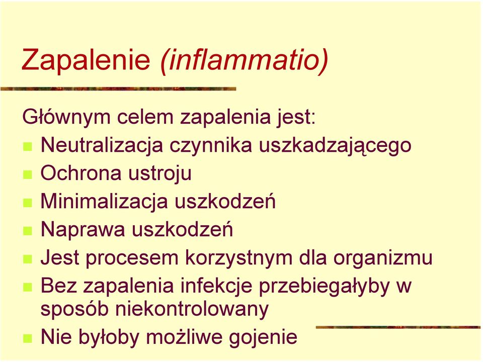 Minimalizacja uszkodzeń! Naprawa uszkodzeń!