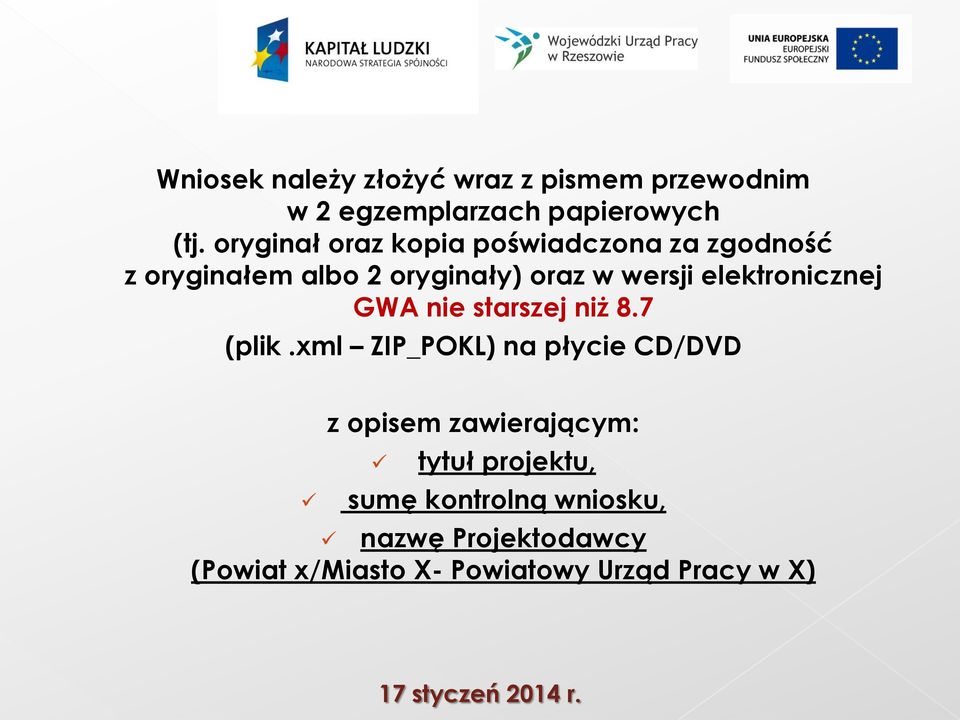 elektronicznej GWA nie starszej niż 8.7 (plik.