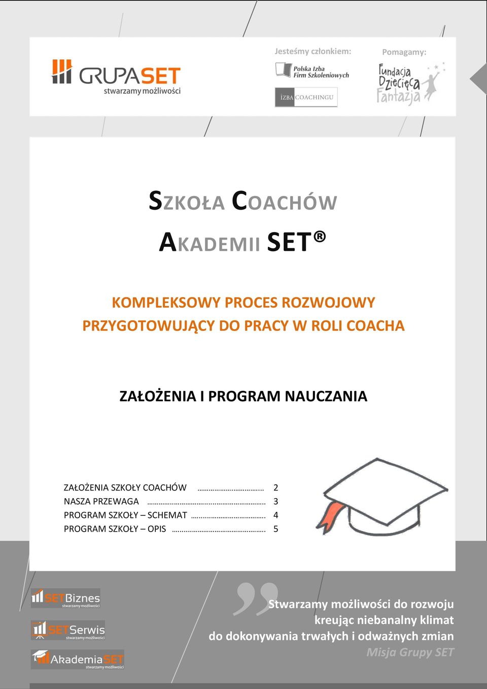 ...... 3 PROGRAM SZKOŁY SCHEMAT..... 4 PROGRAM SZKOŁY OPIS.