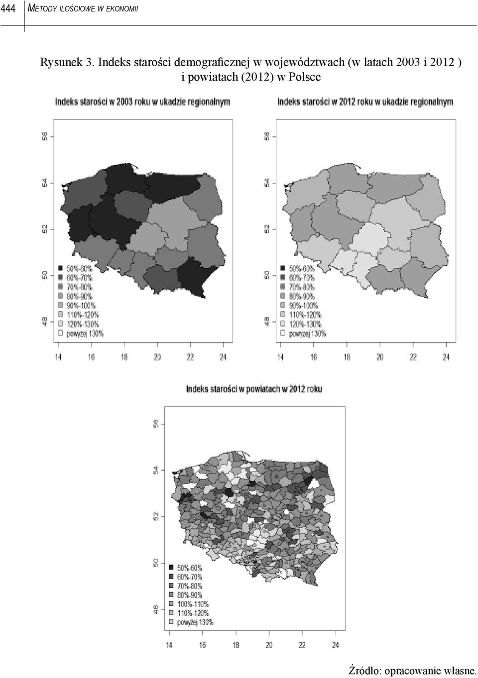 Indeks starośc demografcznej w