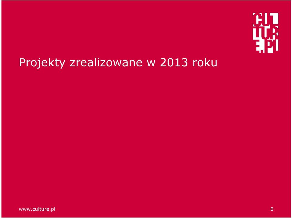 w 2013 roku