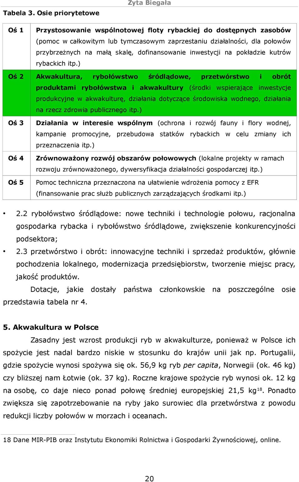 skalę, dofinansowanie inwestycji na pokładzie kutrów rybackich itp.