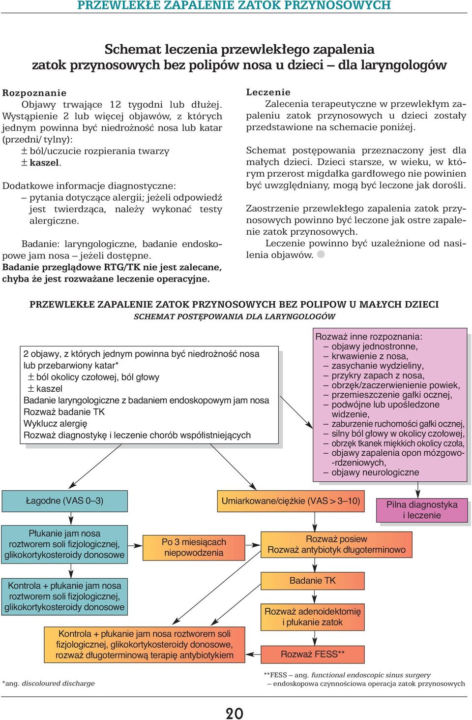 Dodatkowe informacje diagnostyczne: pytania dotyczàce alergii; je eli odpowiedê jest twierdzàca, nale y wykonaç testy alergiczne.