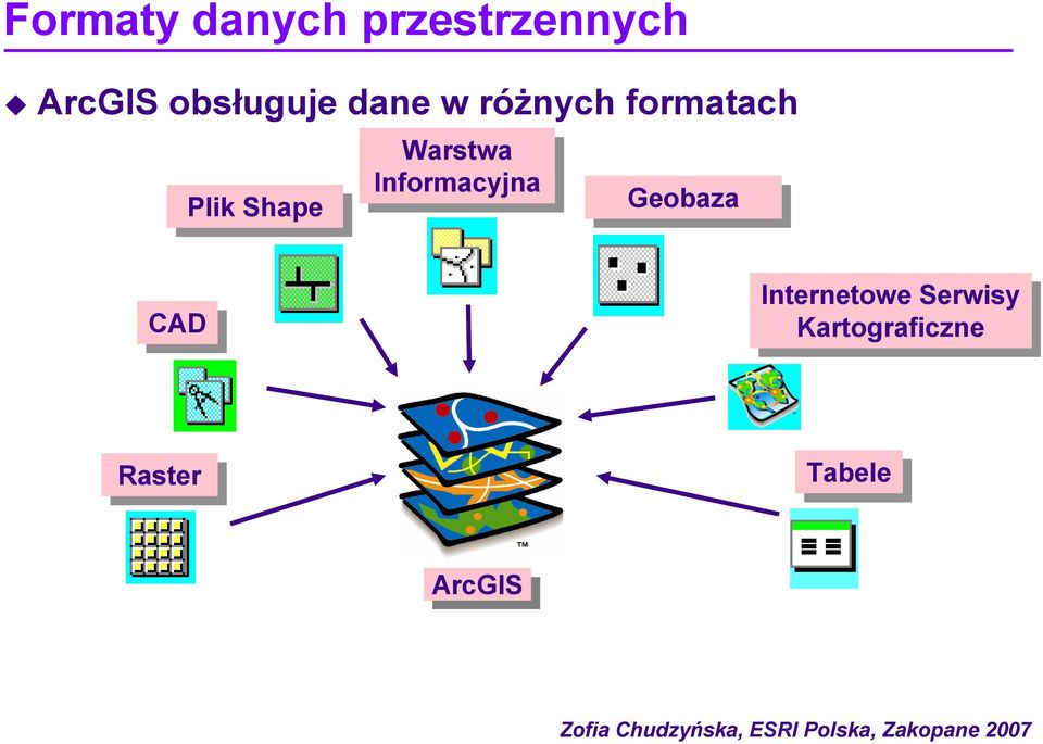 Warstwa Informacyjna Geobaza CAD CAD Internetowe