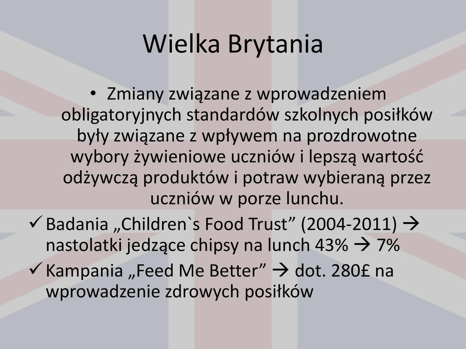 potraw wybieraną przez uczniów w porze lunchu.