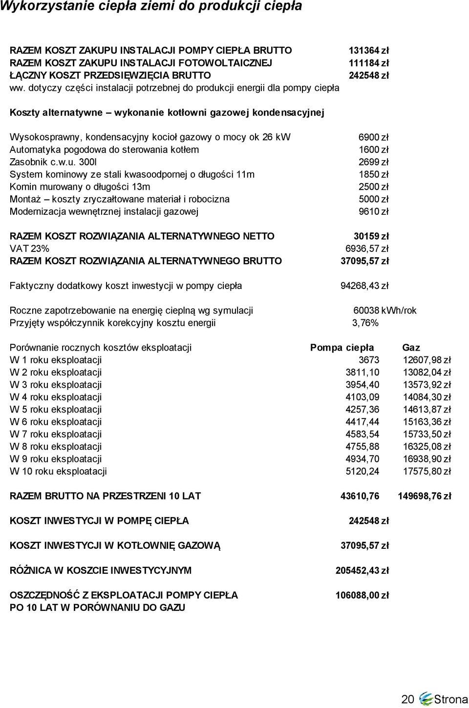 kocioł gazowy o mocy ok 26 kw Aut