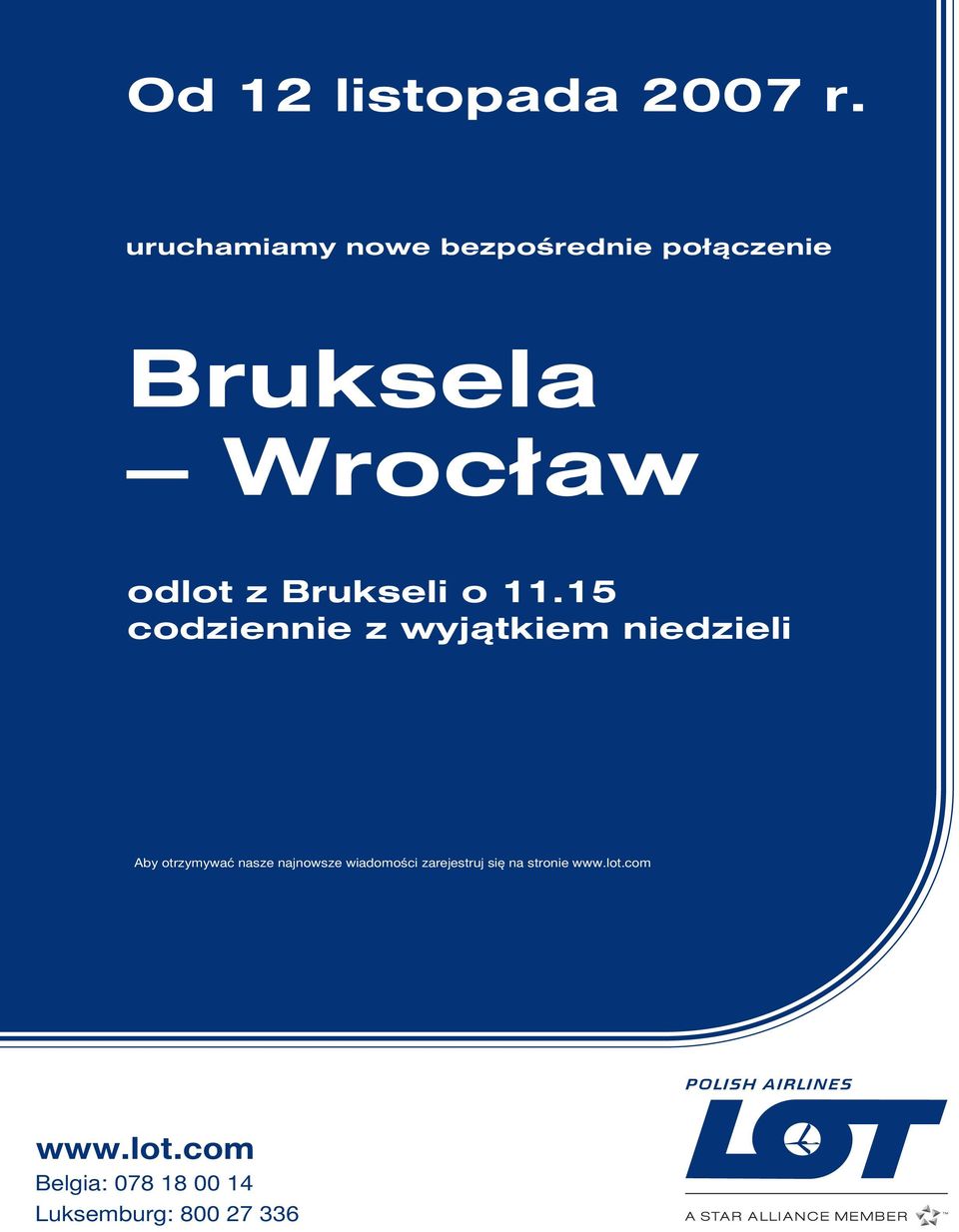 Brukseli o 11.