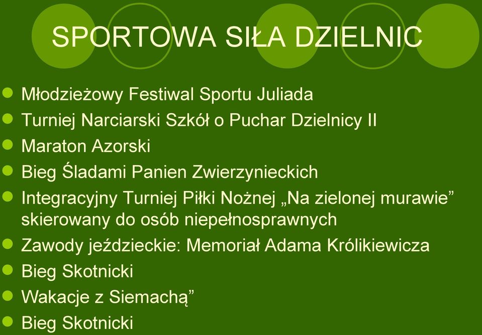 Turniej Piłki Nożnej Na zielonej murawie skierowany do osób niepełnosprawnych Zawody