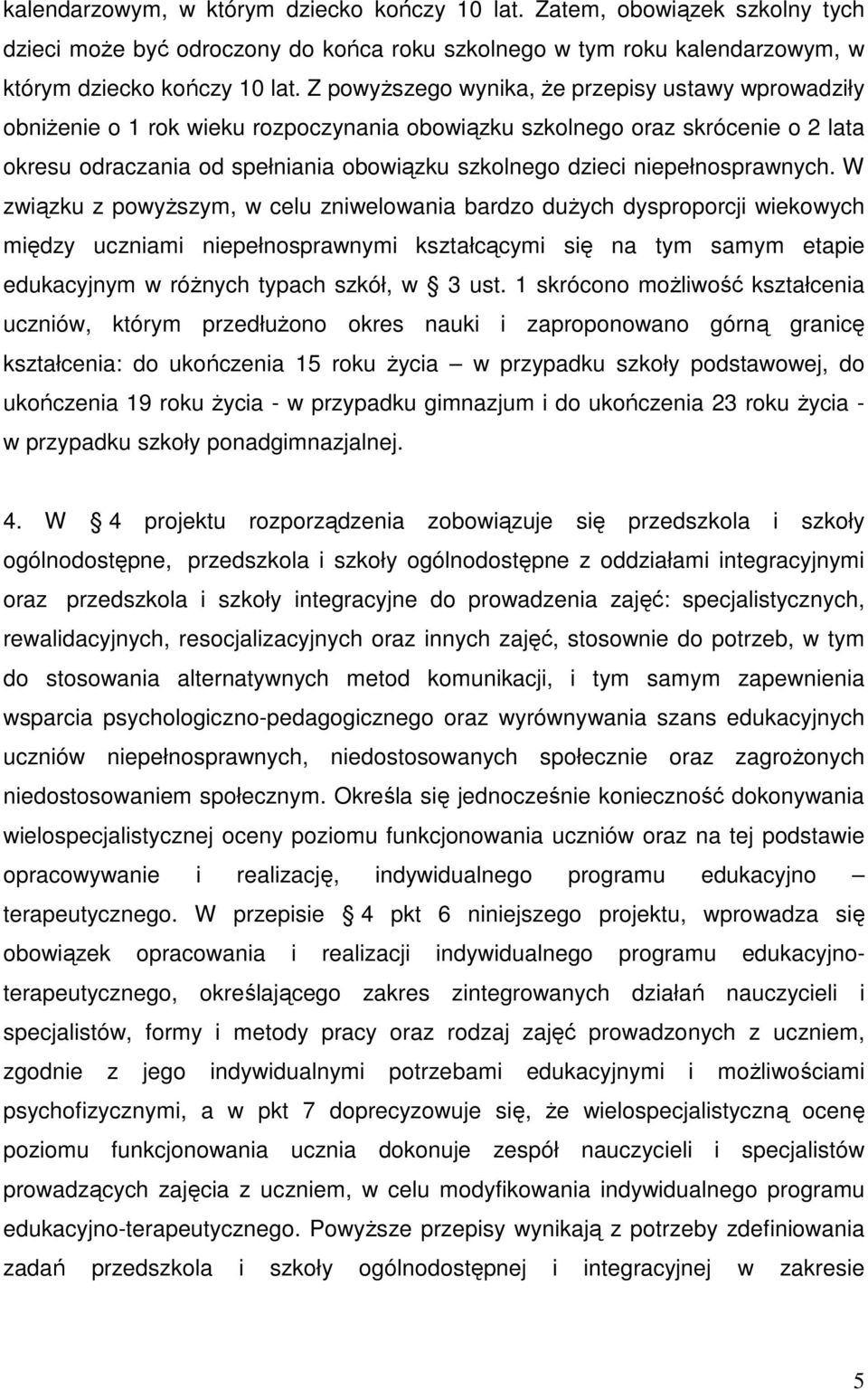 niepełnosprawnych.