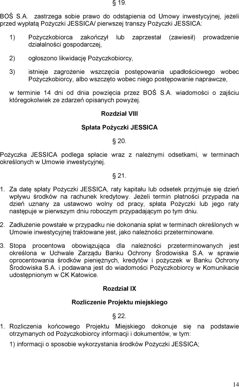 wypowiedzenie umowy pożyczki przez bank
