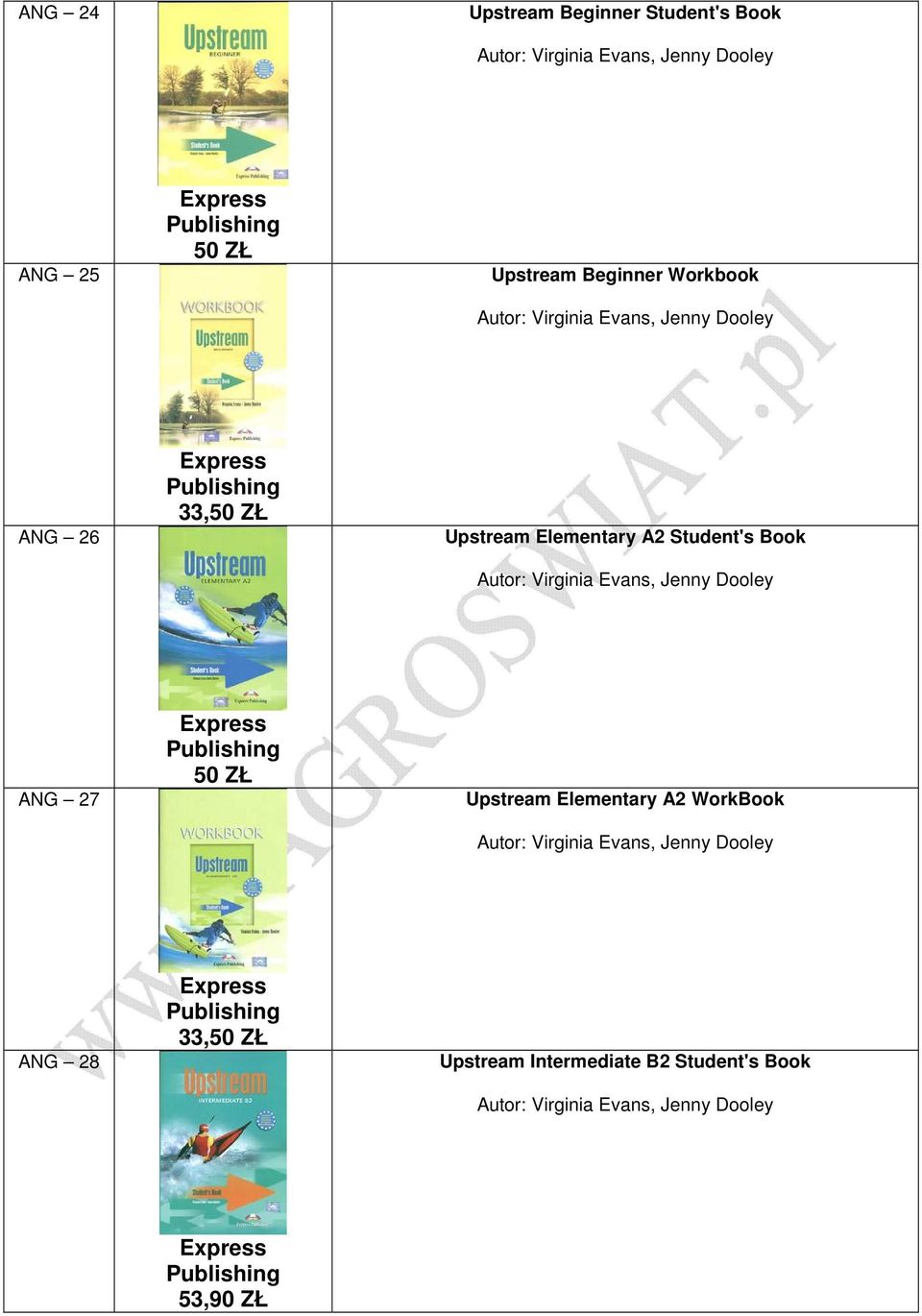 Elementary A2 Student's Book ANG 27 50 ZŁ Upstream