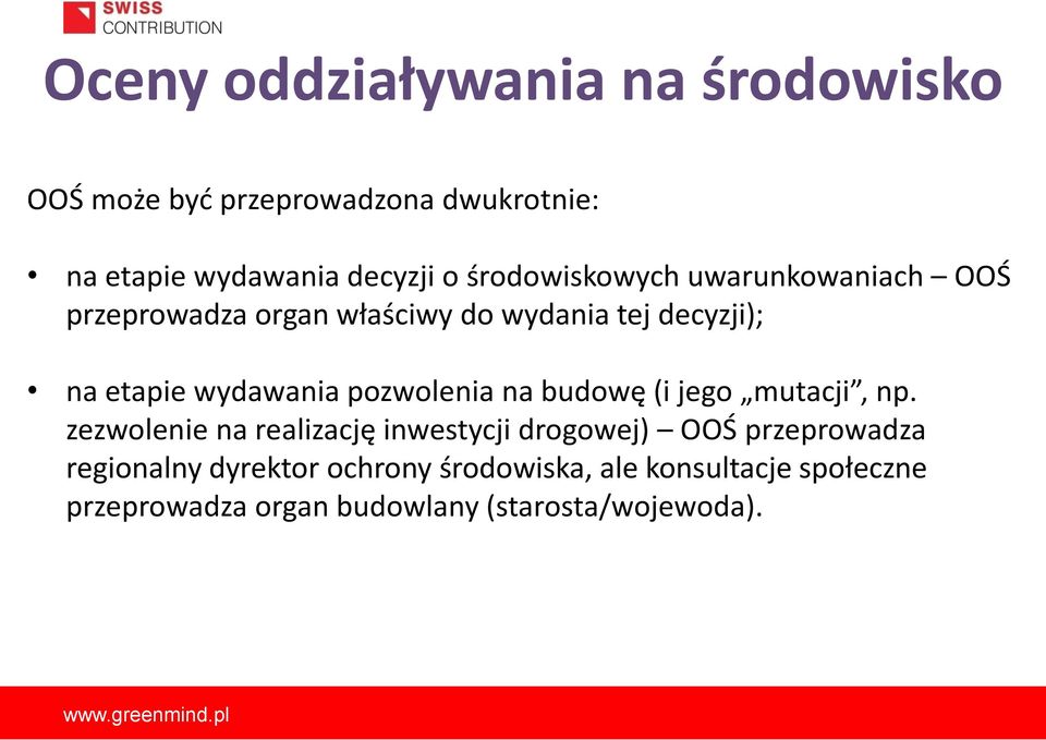 pozwolenia na budowę (i jego mutacji, np.