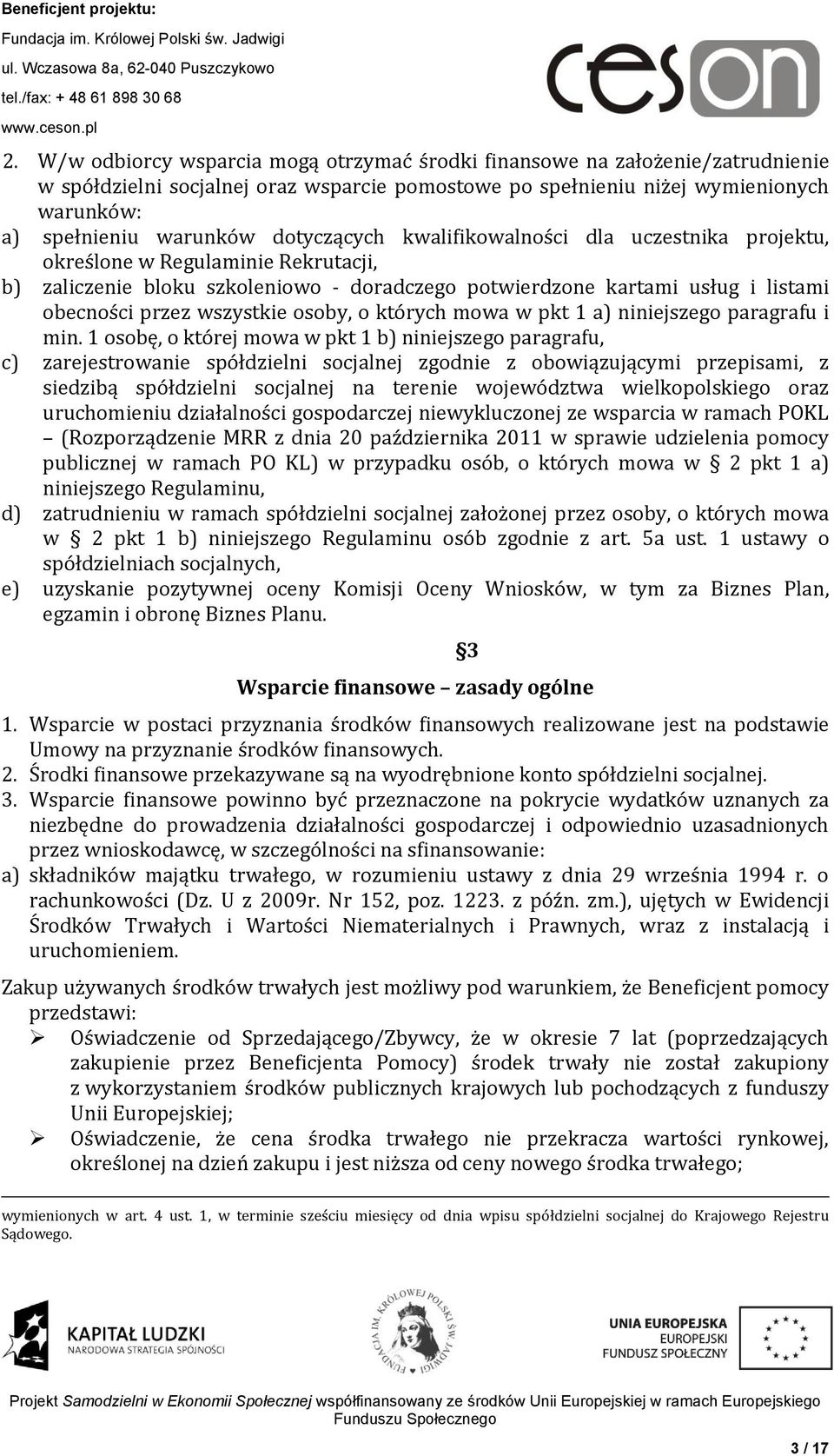 osoby, o których mowa w pkt 1 a) niniejszego paragrafu i min.