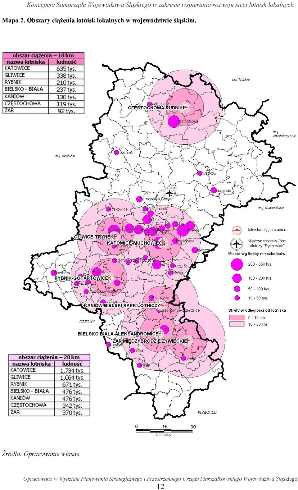 lokalnych w województwie