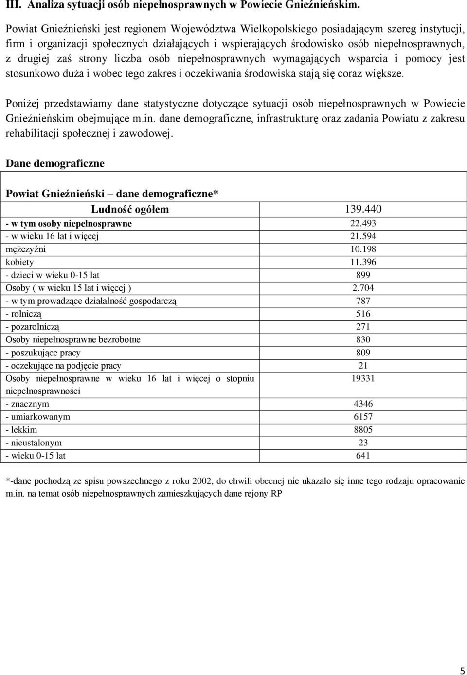 osób wymagających wsparcia i pomocy jest stosunkowo duża i wobec tego zakres i oczekiwania środowiska stają się coraz większe.