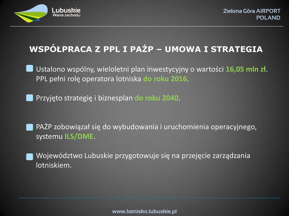 Przyjęto strategię i biznesplan do roku 2040.