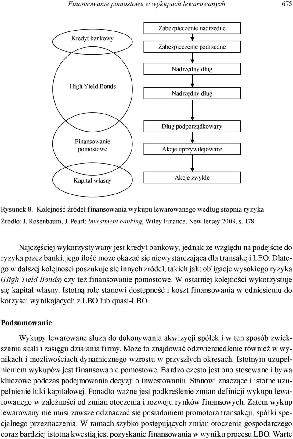 Pearl: Investment banking, Wiley Finance, New Jersey 2009, s. 178.